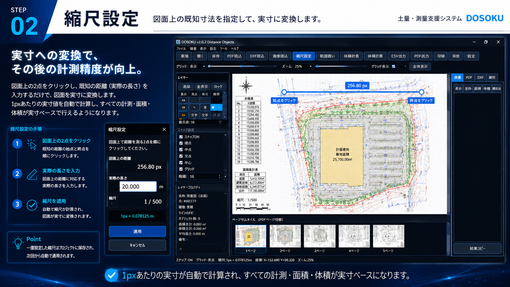 STEP2 縮尺設定